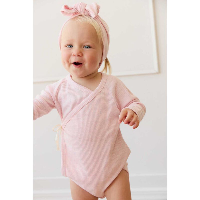 Jamie Kay Organic Cotton Modal Marina Long Sleeve Bodysuit image number 2